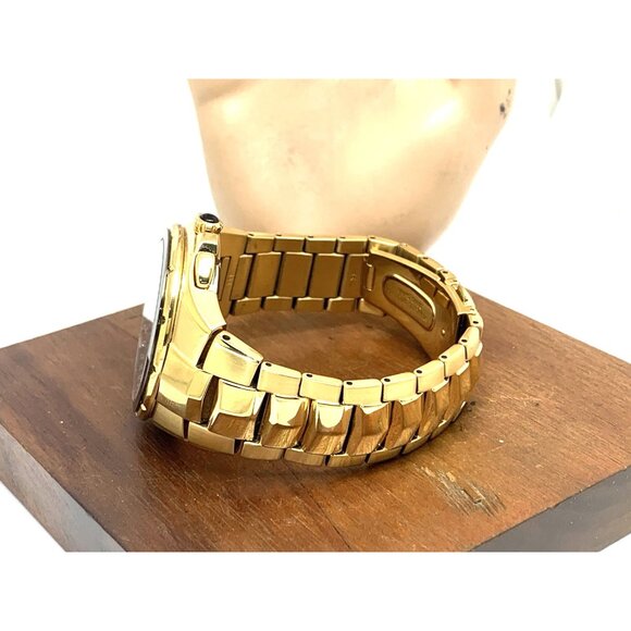 Seiko Mens Watch SSC700 Coutura Solar Perpetual Chronograph Black Dial Gold 44mm - Picture 10 of 15